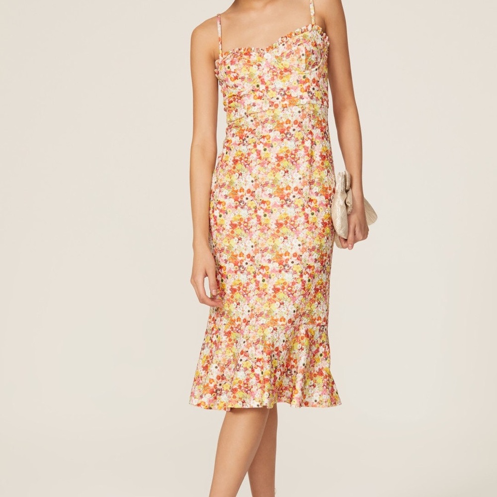 Hutch Selene Dress (Floral Midi)